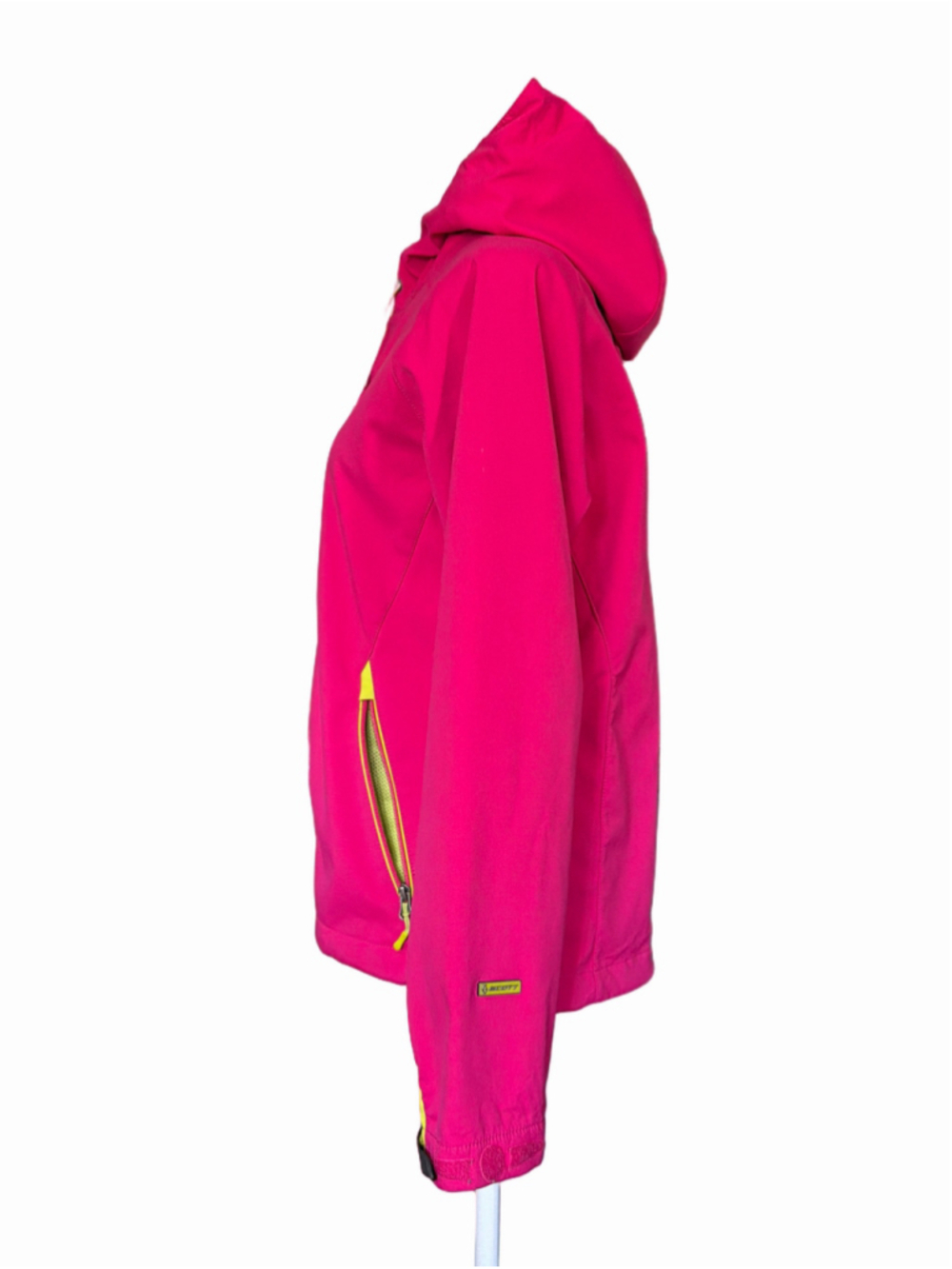Women's Scott Ski Jacket Size S (4-5) Pink and Lime Green - Picture 5 of 9